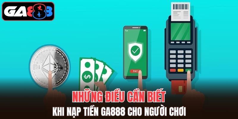 Những điều cần biết khi nạp tiền cho thành viên